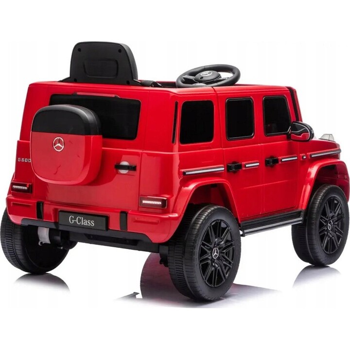 Coche eléctrico para niños Mercedes G 2580 24 V 4x4, rojo