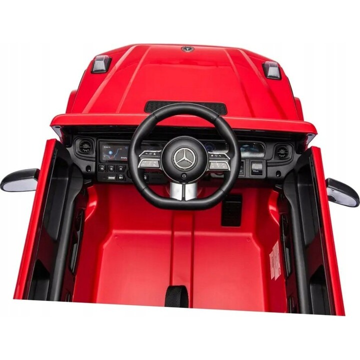 Coche eléctrico para niños Mercedes G 2580 24 V 4x4, rojo