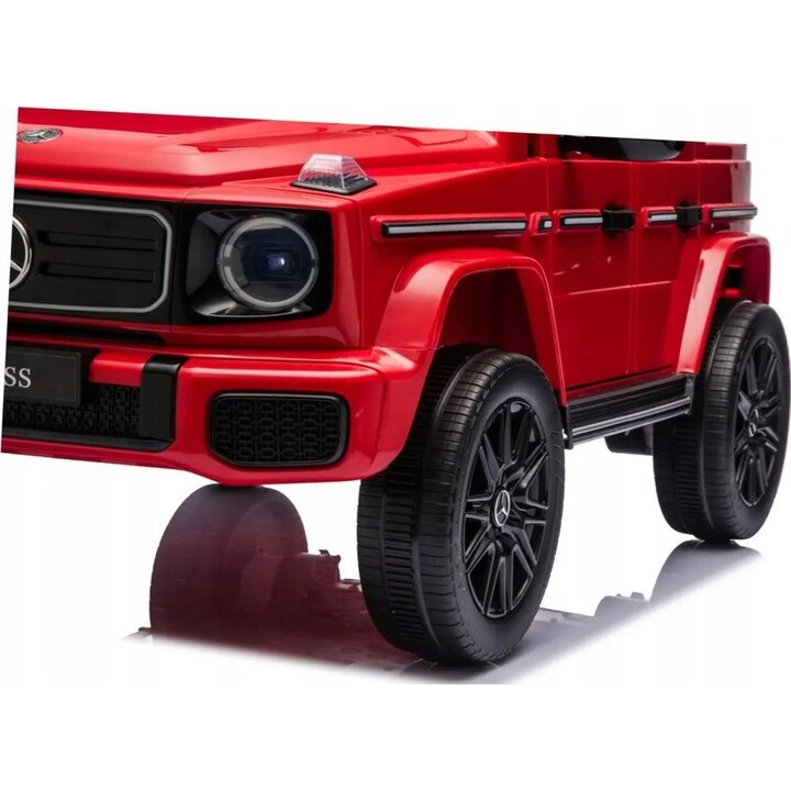 Coche eléctrico para niños Mercedes G 2580 24 V 4x4, rojo