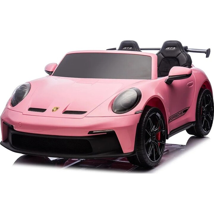 Carro elétrico infantil Porsche DK-P911 GT3 24V, cor-de-rosa