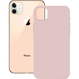 Weiche Silikonhülle KSIX für iPhone 12 Mini, rosa