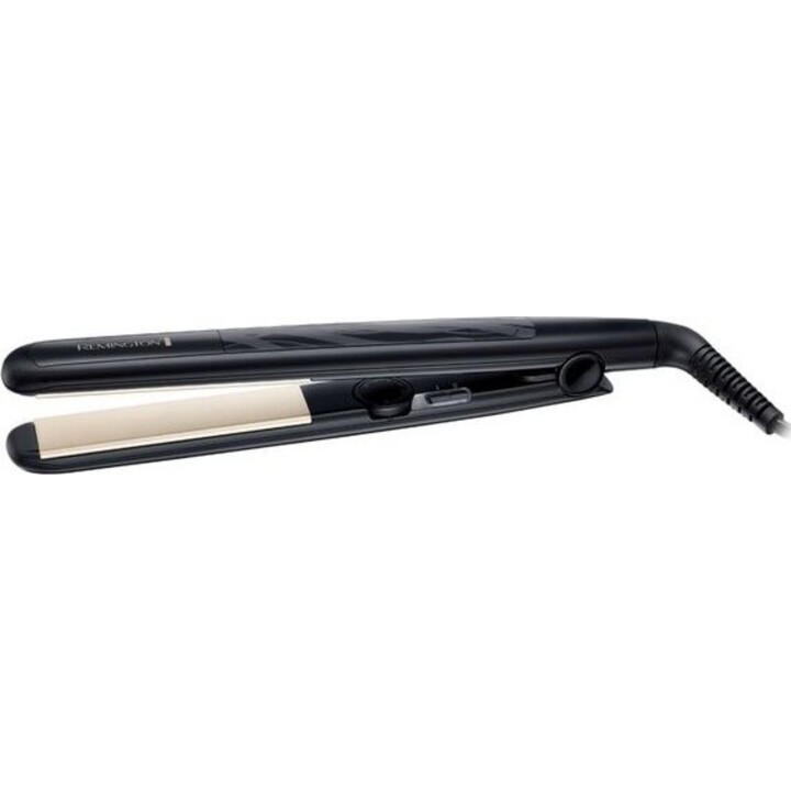 Piastra per capelli Remington Straight S3500GP con rivestimento in ceramica, completa di custodia e pettine