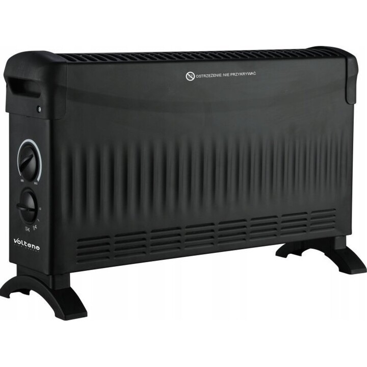 Volteno basic convection heater VO2456 2000 W 750 W 1250 W 2000 W black