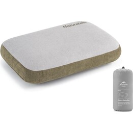 Almohada cuadrada de espuma viscoelástica Naturehike 0008338300003223, gris