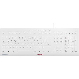 CHERRY STREAM PROTECT KEYBOARD - Weiß
