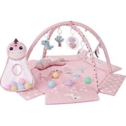 Tapis d'éveil éducatif Dino rose TinyMini rose