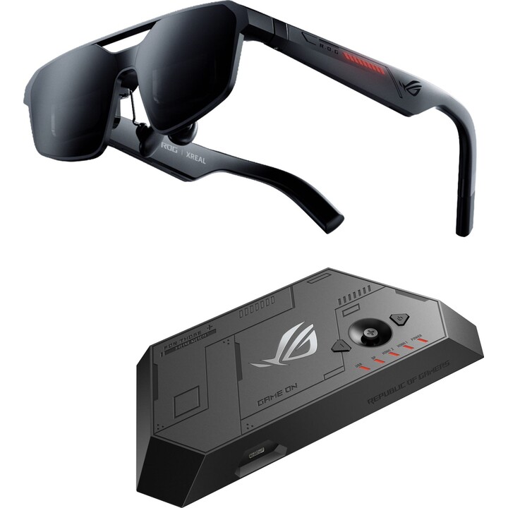 XrealR1-B ROG AR Glass OLED/IPD-69/USB-C/Aura/Base de Controle