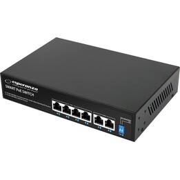 6-port POE switch 10/100/1000 65W GOLIATH