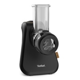 Tefal MB77EN Electric Vegetable Spiralizer or Grater, Black Plastic