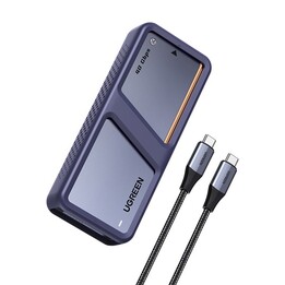 Carcasa Ugreen par SSD M.2 NVMe D703 USB4 Gris