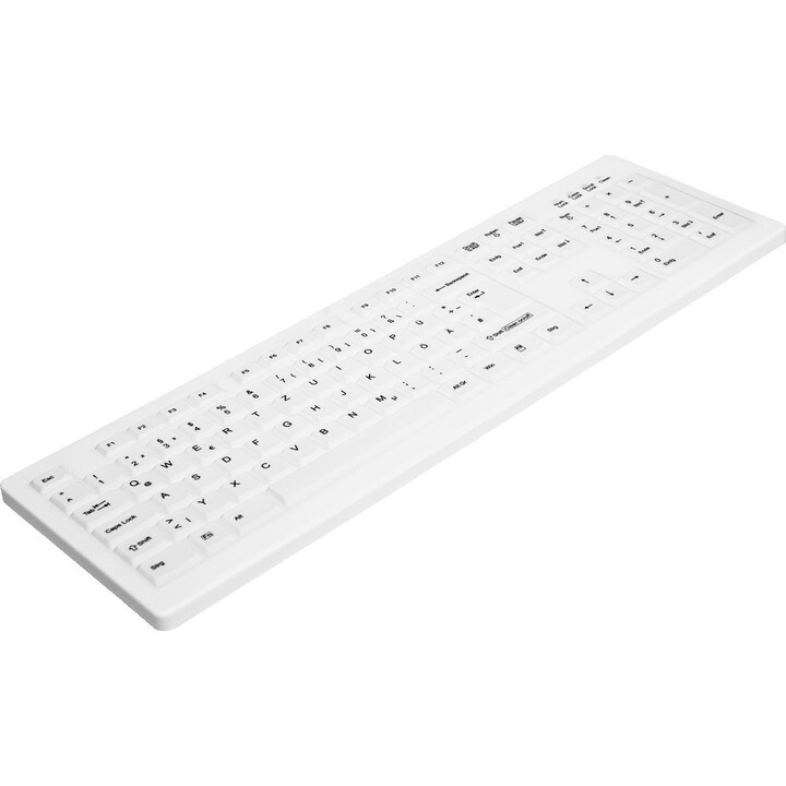 Cherry AK-C8100F-UVS-W teclado médico blanco