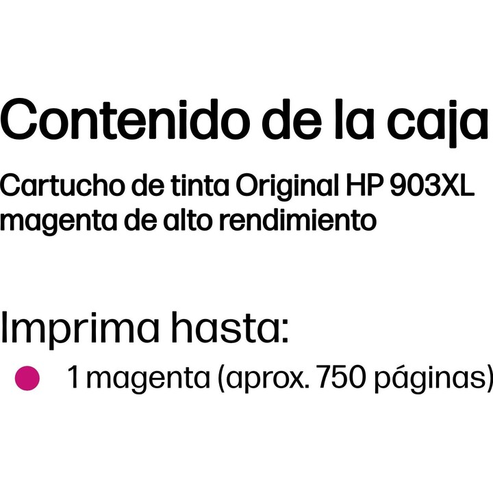 Inchiostro magenta HP 903xl ac