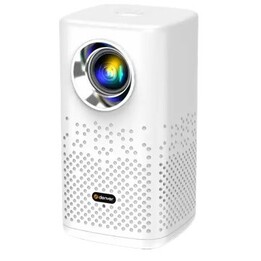 Videoproiettore Denver PR-4700 a tiro corto, 150 ANSI lumen, LCD UHD 4K (3840x2160), bianco.