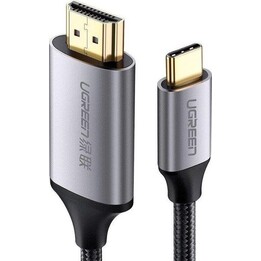 Cavo UGREEN da USB-C a HDMI, 4K, UHD, 1,5 m, nero.