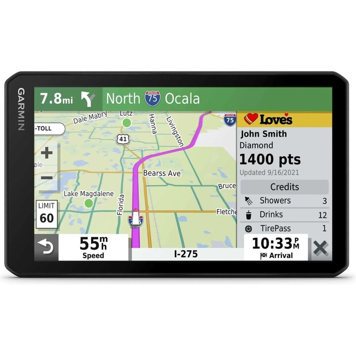 Garmin dēzl LGV710 010-02727-10 7 GPS Navigator with Integrated Dash Cam