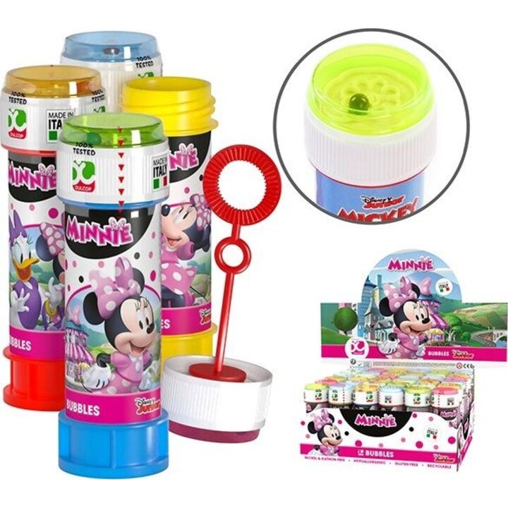 Bulles de savon 60 ml Minnie présentoir 36 pièces