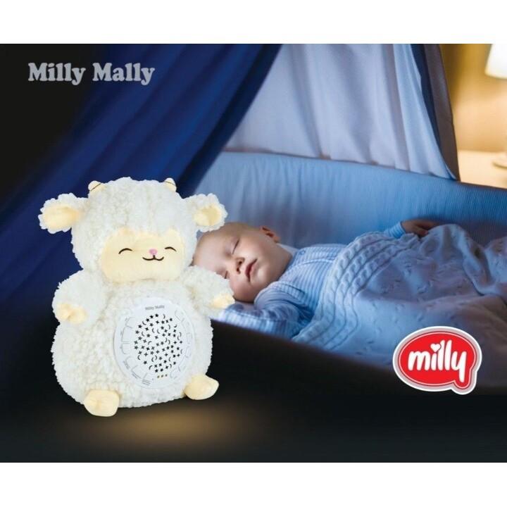 Milly Mally Milly Sheep peluche proyector blanco