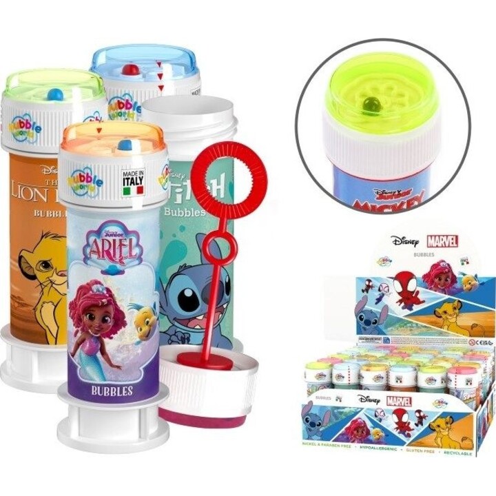 Bolhas de sabão 60 ml Disney-Marvel, display com 36 unidades