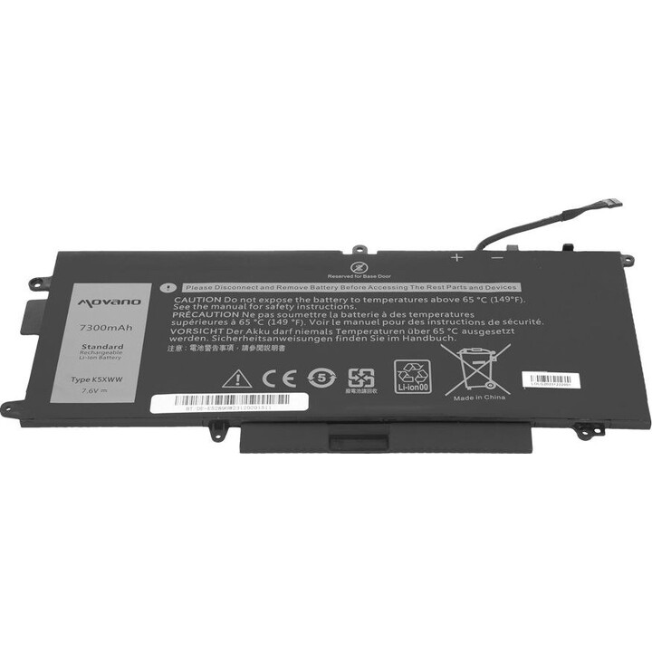 Batteria K5XWW per Dell Latitude 5289 7390 2-in-1 - 7300 mAh (55 Wh)