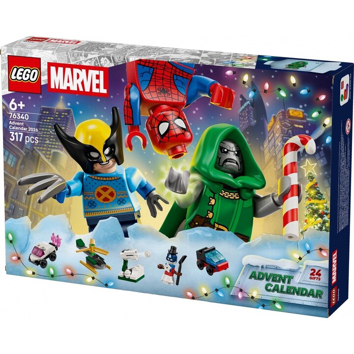 Calendario de Adviento de Marvel Bricks Super Heroes 76340