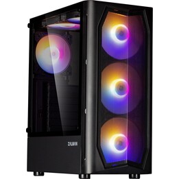Zalman N4 Rev.1 ATX, ventilador RGB x6