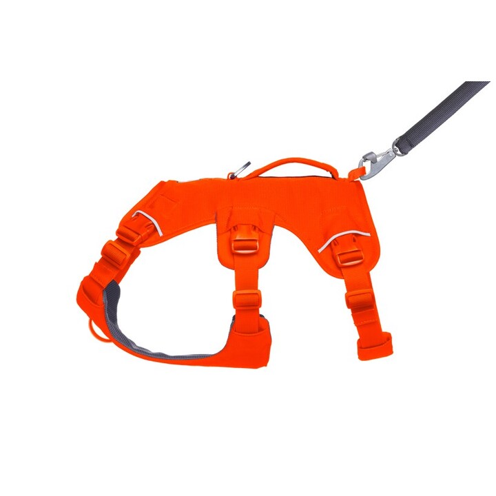 Ruffwear Web Master M Naranja Aluminio, Malla, Nylon, Poliéster Perro