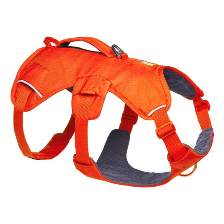 Ruffwear Web Master M Naranja Aluminio, Malla, Nylon, Poliéster Perro