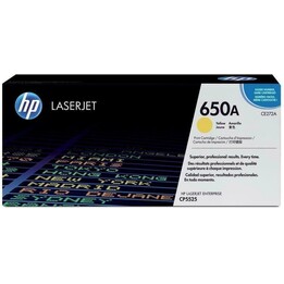 Cartouche de toner jaune HP CE272AC pour usage professionnel