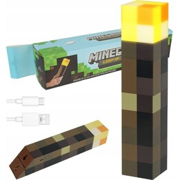 Paladone PP9202MCF Minecraft-Taschenlampe 280 mm, batteriebetrieben, LED
