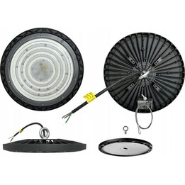 Lampada LED ORION O-600-0181 UFO da 100 W, 4000 K, bianco neutro, IP65, Polaris