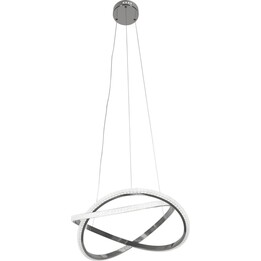 Activejet AJE-KAREN CHROME Pendelleuchte 2270 lm 42 x 150 cm, Chrom-Oberfläche