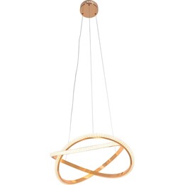 Lámpara colgante Activejet AJE-KAREN GOLD, 2270 lm, 42 x 150 cm, acabado dorado
