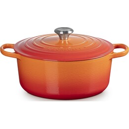 Le Creuset 21177280902430 28 cm Skillet Volcanic Orange