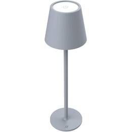 Muitomas TABLELAMPGR Tischlampe LED Grau Touch-Steuerung USB-C 5 W