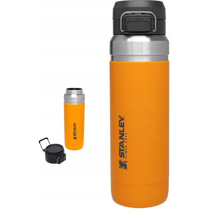 Termo Stanley Quick Flip 10-09150-064, color azafrán, 1,06 l