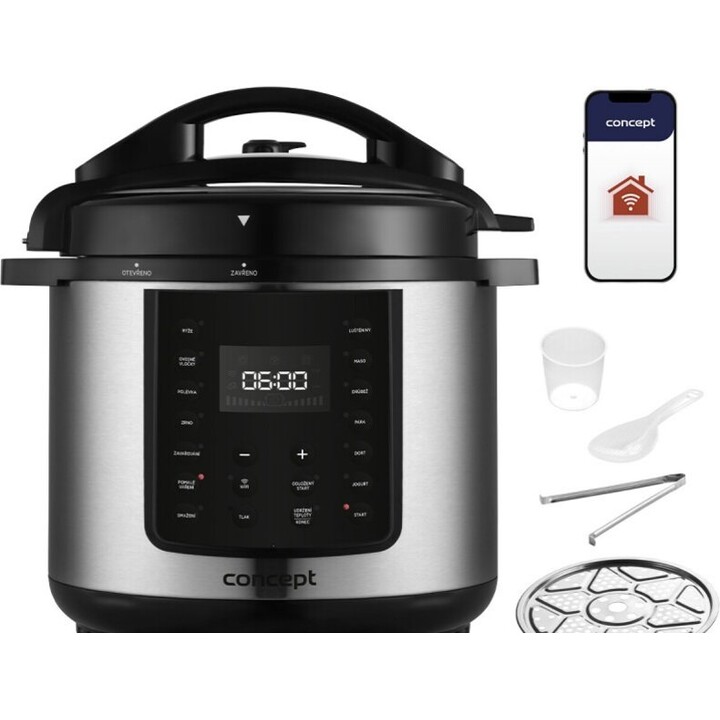Sistema de aparelho multifuncional de cozedura elétrica Concept CK8001