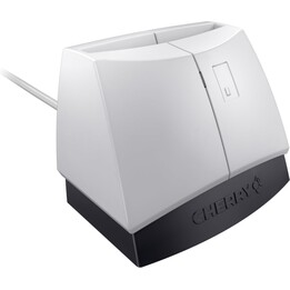Terminale intelligente Cherry ST-1150UB con porta USB-A, nero e bianco