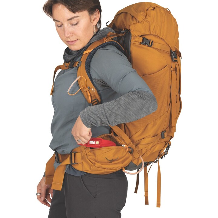 Mochila de senderismo Osprey Kyte 10006379 para mujer, color marrón cebada, tallas XS-S, 38