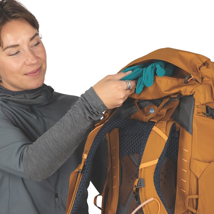 Mochila de senderismo Osprey Kyte 10006379 para mujer, color marrón cebada, tallas XS-S, 38