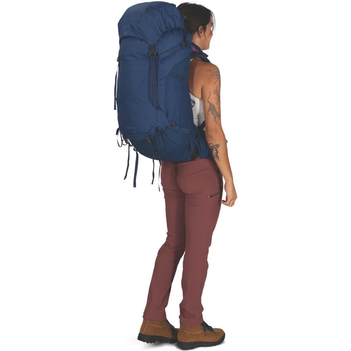 Mochila de senderismo Osprey Kyte LT 10007498 para mujer, azul serenity, 65