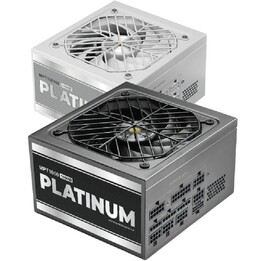 Alimentatore Mars Gaming MPT1000 / 1000W / Ventola da 12 cm / ATX 3.1 / PCIe 5.1 / 80 Plus Platinum / Nero
