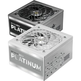Fuente de Alimentación Mars Gaming MPT1000/ 1000W/ Ventilador 14cm/ ATX 3.1/ PCIe 5.1/ 80 Plus Platinum/ Blanca