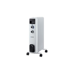 Blaupunkt HOR401 Electric Heater Indoor White 2000 W Electric Oil Radiator