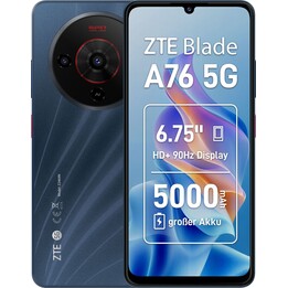 ZTE Blade A76 5G, 6GB 128GB, 6.75 HD+, 5000 mAh, Black