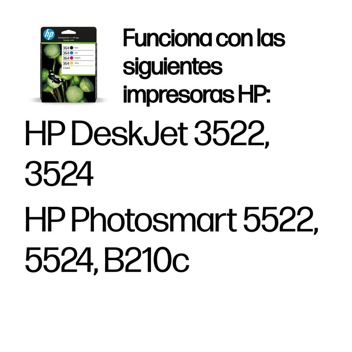 HP Tinte 364 4er Pack N9J73AE