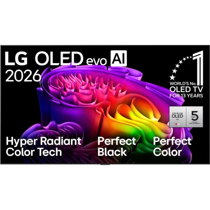 TV LG OLED55G61LW de 55 polegadas com resolução 4K