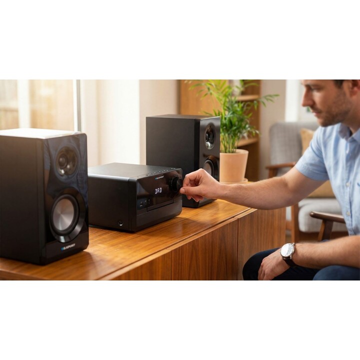 Micro-chaîne BLAUPUNKT MS49DAB, noir