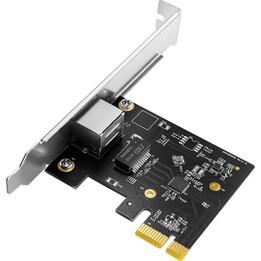 Cudy PE25 adaptateur Ethernet PCIe 2,5 Gb, noir