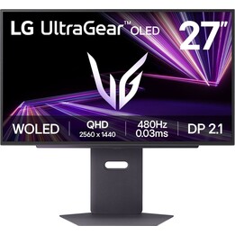 LG UltraGear OLED 27GX790A-B 27" QHD 2K OLED 480Hz 0,03ms HDR FreeSync/G-Sync