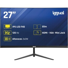 iggual ML27SMM 27" FHD IPS 120Hz 1ms VGA HDMI 1.4